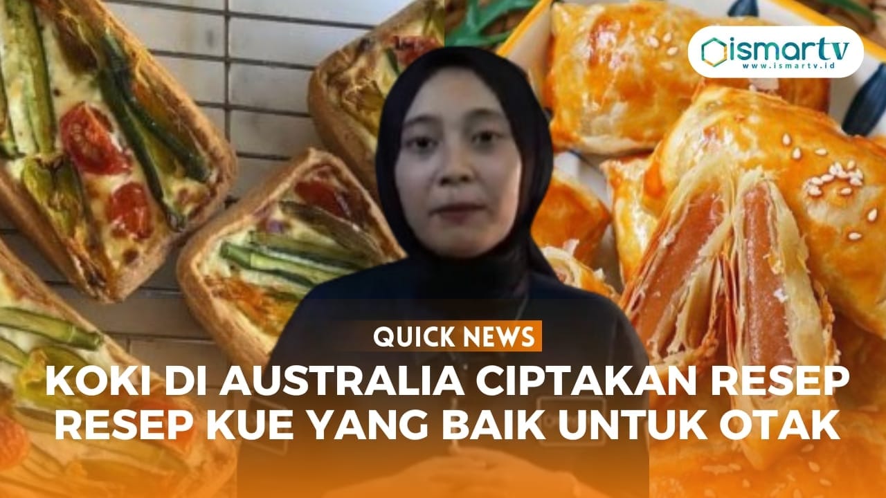 KOKI DI AUSTRALIA CIPTAKAN RESEP-RESEP KUE YANG BAIK UNTUK OTAK