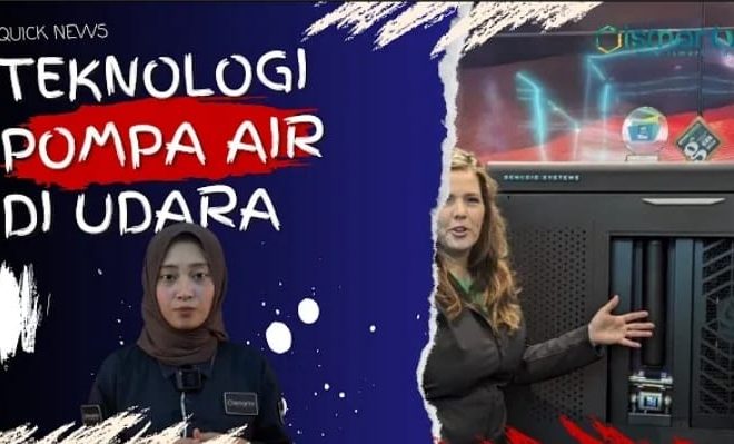 TEKNOLOGI HIJAU POMPA AIR DARI UDARA