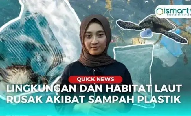 PLASTIK JADI SANTAPAN UTAMA PENYU DI LAUT