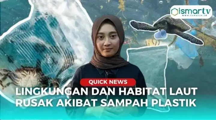 PLASTIK JADI SANTAPAN UTAMA PENYU DI LAUT