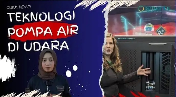 TEKNOLOGI HIJAU POMPA AIR DARI UDARA