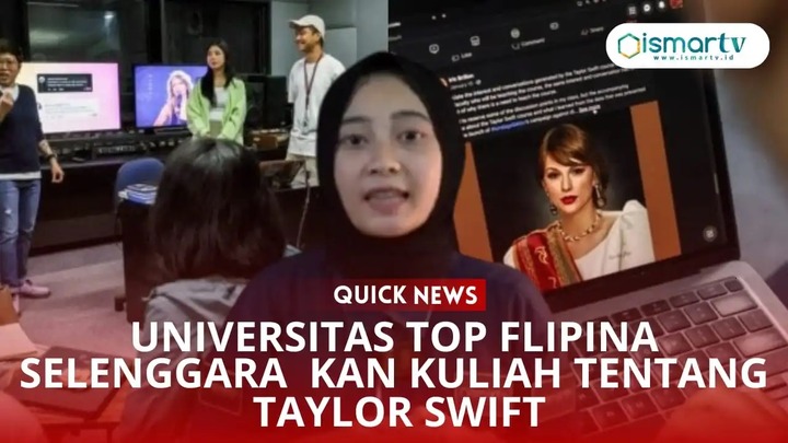 UNIVERSITAS TOP FILIPINA SELENGGARAKAN KULIAH TENTANG TAYLOR SWIFT