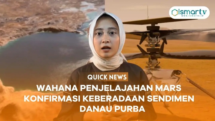 WAHANA PENJELAJAH MARS KONFIRMASI KEBERADAAN SEDIMEN DANAU PURBA