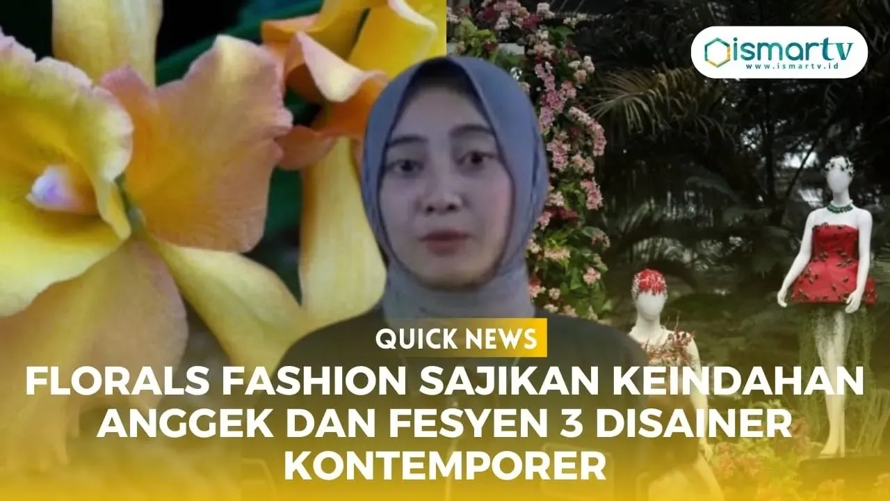 FLORALS IN FASHION SAJIKAN KEINDAHAN ANGGREK DAN FESYEN FESYEN 3 DESAINER KONTEMPORER