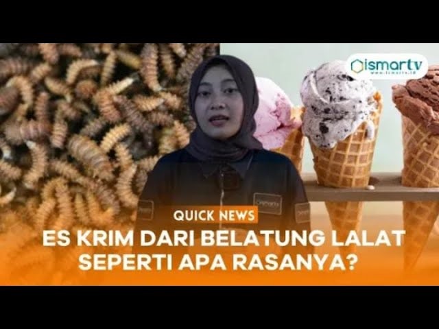 ESKRIM DARI BELATUNG LALAT,SEPERTI APA RASA NYA