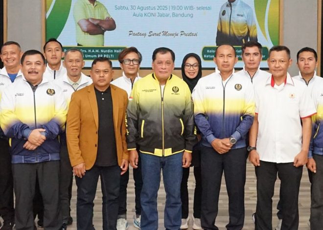Pelantikan Ketua Umum dan Pengurus PELTI Jawa Barat Periode 2025-2029 : Noey (Java Jive) masuk dalam kepengurusan.