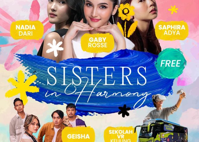 SISTERS IN HARMONY road to CERITA LANGIT JINGGA di AEON Mall Sentul, Sabtu 1 November 2025