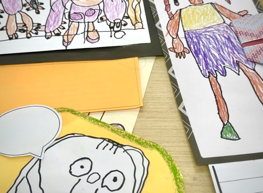 Hasil goresan putri Fiersa Besari dijadikan artwork lagu “TULANG PUNGGUNG”.