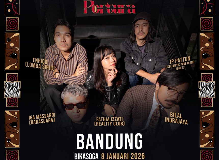 LINTAS RESONAN akan hadir di Bandung bareng ‘Portura’ dan band pembuka ‘Alkateri’ !!