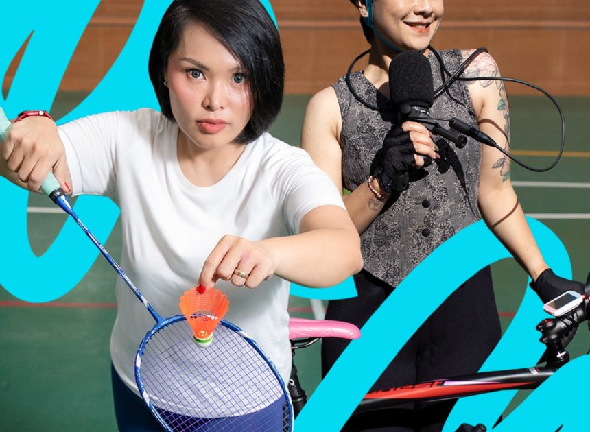 Arumtala memanjakan telinga dan menghangatkan dengan lagu Swing Jazz bertema Olah Raga “Salam Sehat”.