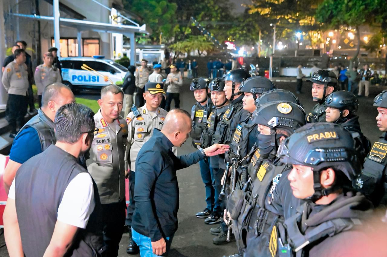 Patroli Malam KRYD Polda Jabar Pastikan Situasi Kamtibmas di Kota Bandung Aman dan Kondusif