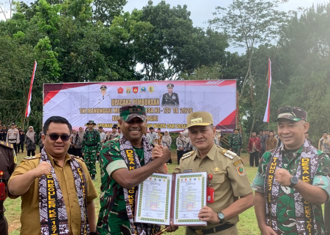 Bupati Wonogiri : TMMD Menjadi Kekuatan Luar Biasa Dalam Mewujudkan Kemajuan Desa