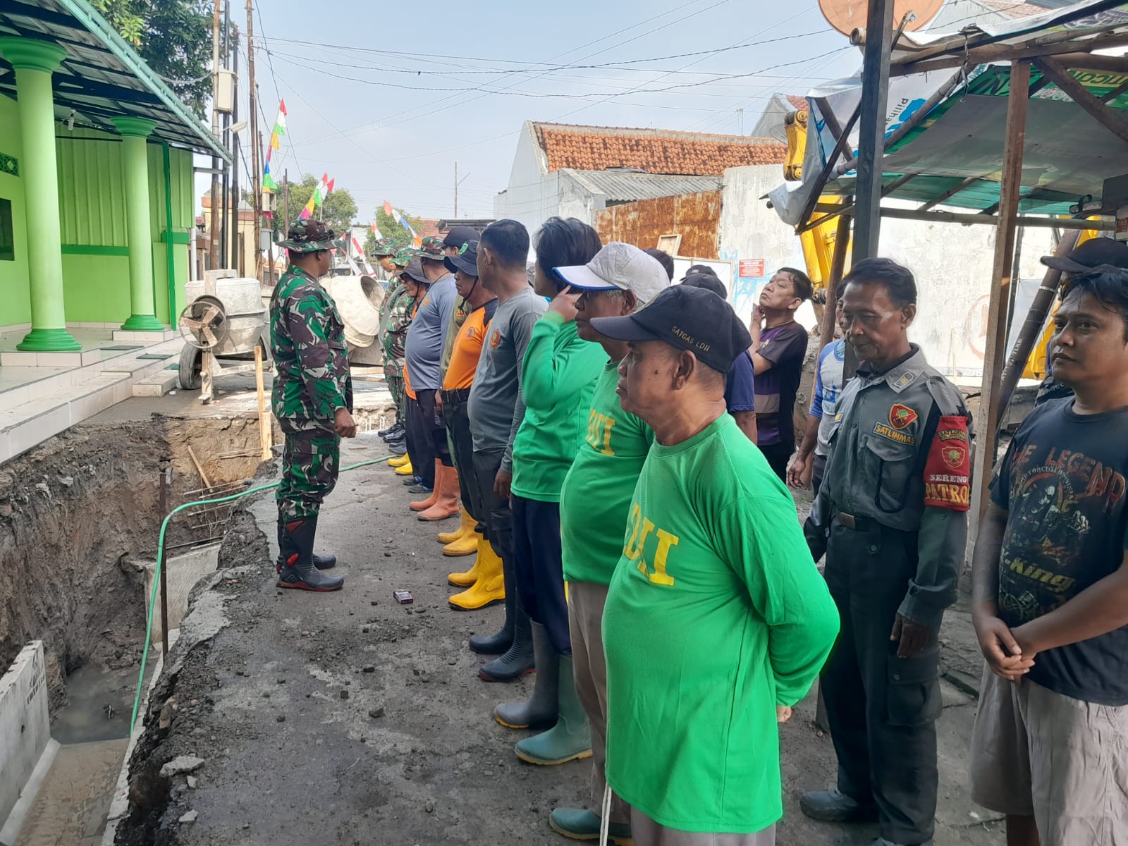 Danramil 03 Serengan, Pimpin Apel Pengecekan Kesiapan Anggota Satgas TMMD Sengkuyung Tahap I TA. 2026