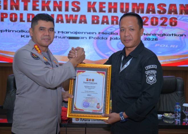 Polres Indramayu Ukir Prestasi Juara 2 Kategori Mitigasi Cipta Trending Topic di Medsos Pada Binteknis Kehumasan Polda Jabar