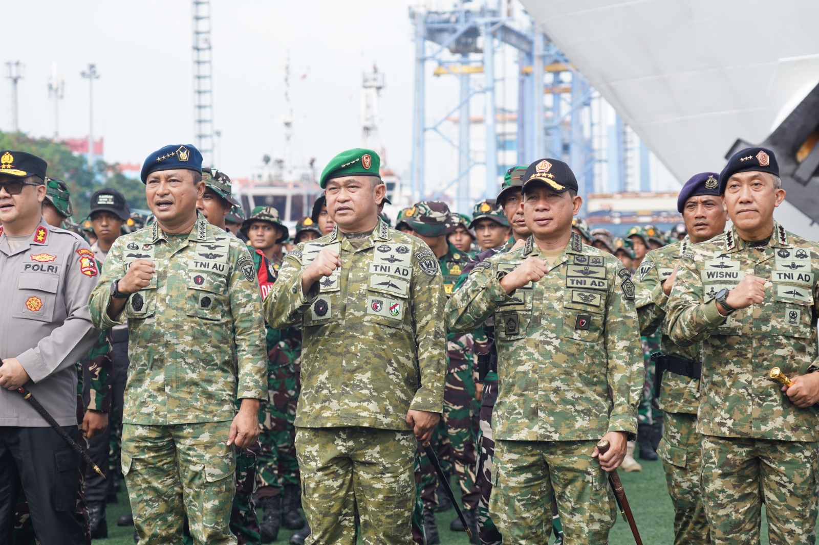 Kasad Hadiri Penutupan Latsitarda Nusantara 46, Wujudkan Calon Pemimpin TNI-Polri yang Solid dan Adaptif