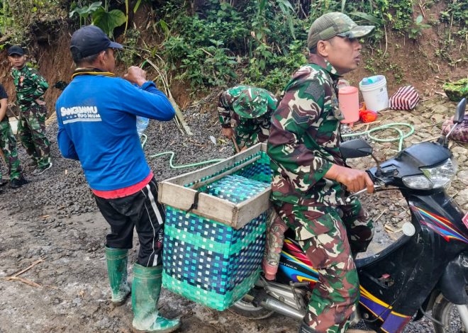Logistik Adalah Bagian Terpenting Dalam Pelaksanaan TMMD 127 Di Desa Kembang‎