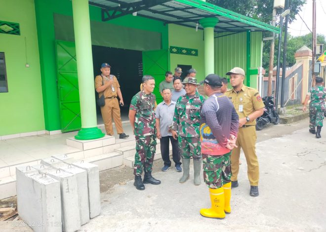 Dandim 0735/Surakarta Tinjau Perkembangan TMMD Sengkuyung Tahap 1 TA. 2026 Di Kelurahan Joyotakan