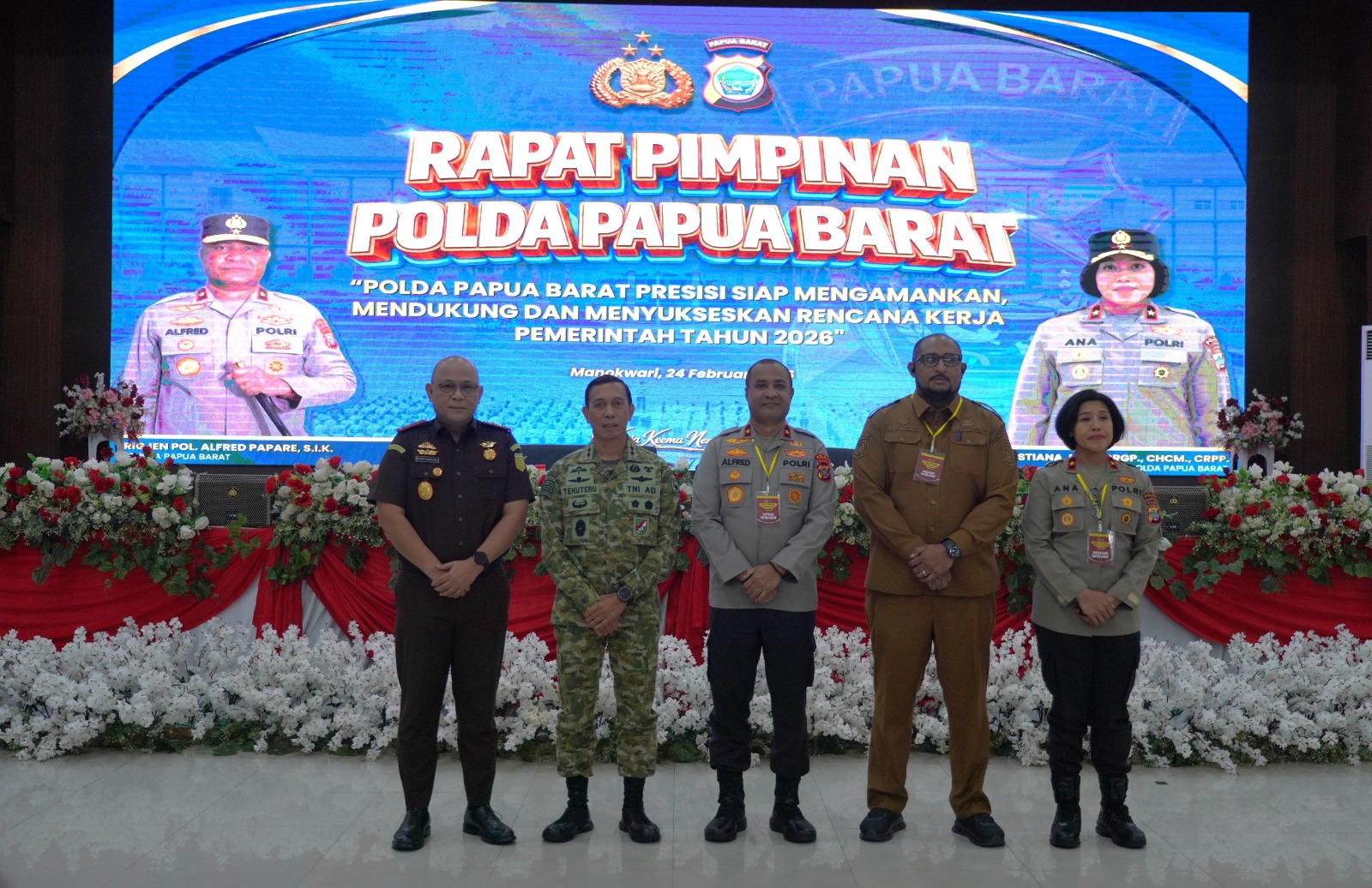 Sinergitas TNI-Polri Perkuat Stabilitas dan Dukung Program Nasional di Papua Barat dan Papua Barat Daya