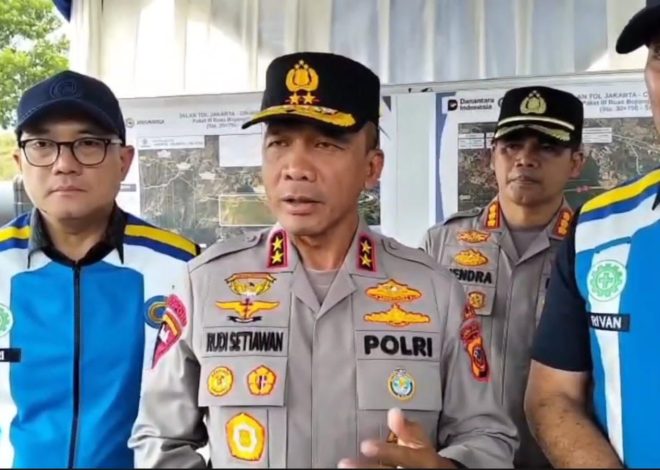 Kapolda Jabar Tinjau Posko Jasa Marga, Pastikan Jalur Alternatif Bandung–Jakarta 52 KM Siap Digunakan