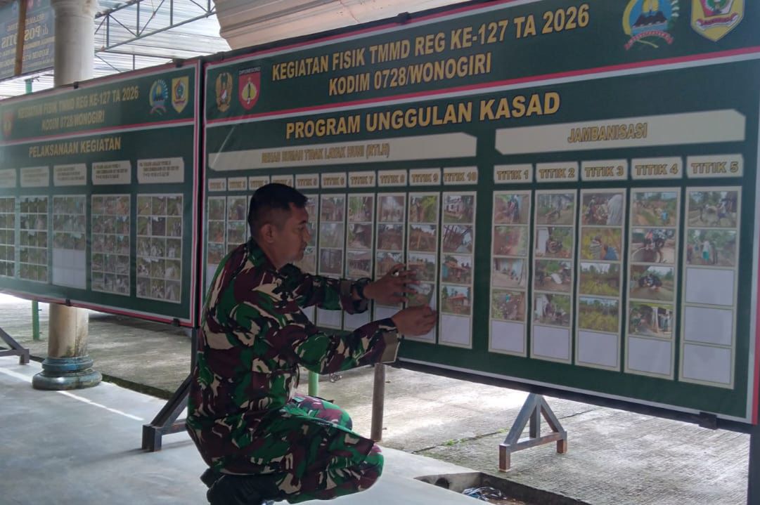 Ini Sosok Di Balik Kelancaran Kegiatan TMMD 127 Kodim 0728/Wonogiri