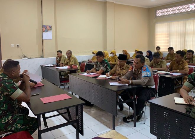 Sepekan Jelang Penutupan TMMD Ke 127 TA 2026, Kodim 0728/Wonogiri Gelar Rakor Bersama OPD Terkait